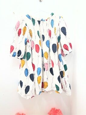 Pink chicken 4/5T Stevie balloon dress